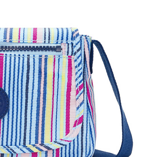 Kipling Sabian Classic Printed Crossbody Mini Bag Resort Stripes | CA 1340PJ